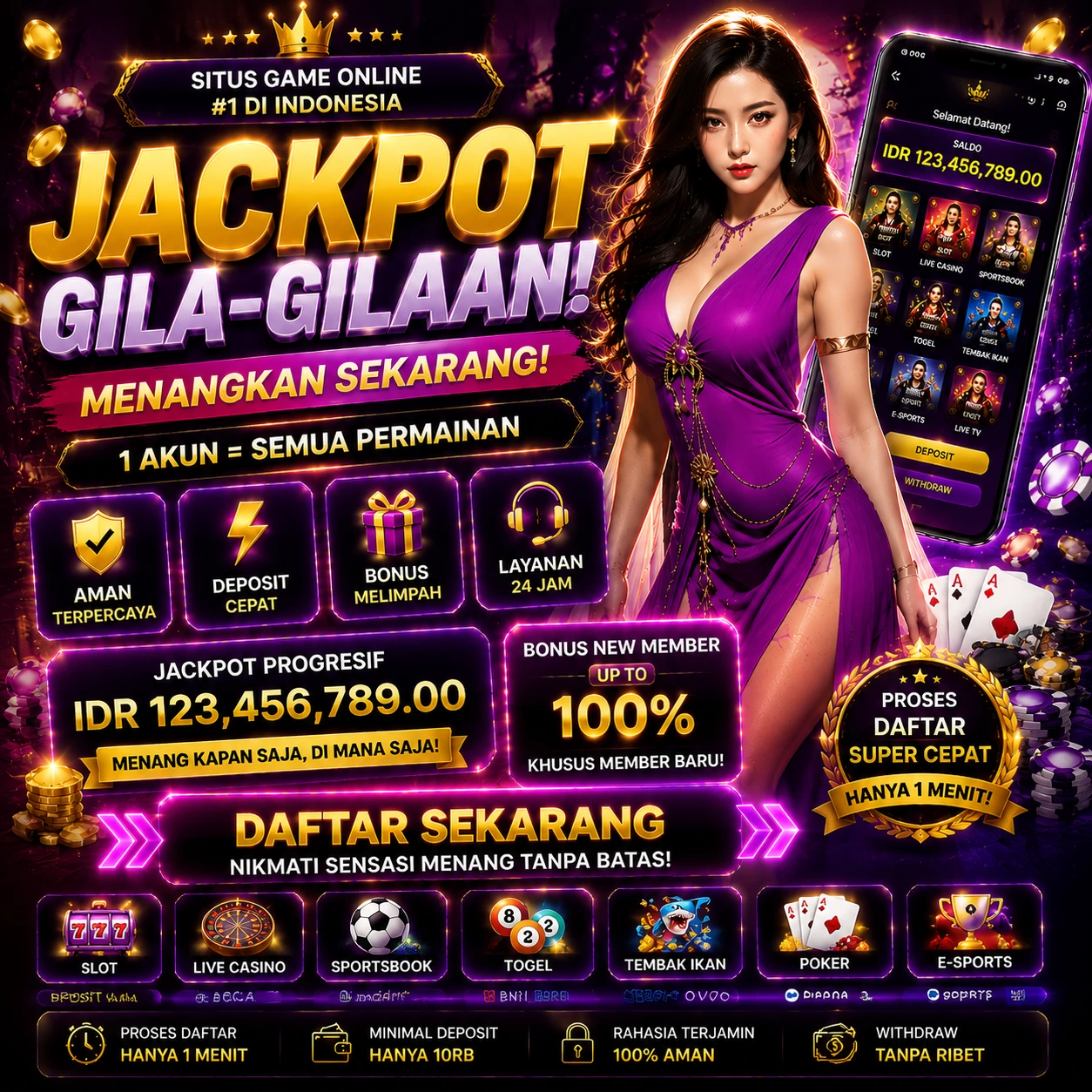 Apa Saja Jenis Game yang Tersedia di 9n9n